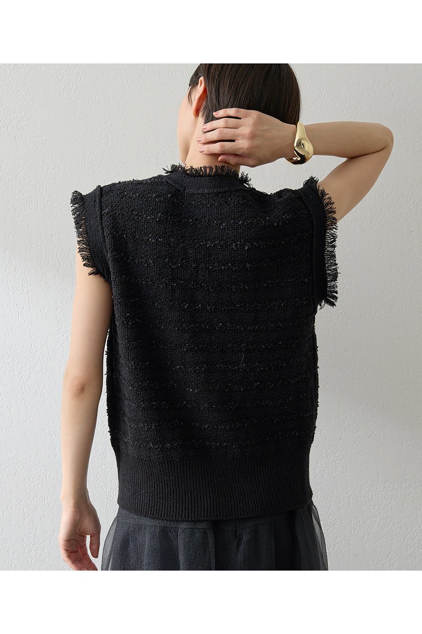 【ウィムガゼット/Whim Gazette】のツィードニットジレ 人気、トレンドファッション・服の通販 founy(ファニー) ファッション Fashion レディースファッション Fashion for Women アウター Coat / Outerwear Collection レディースジャケット・軽アウター Jackets クラシカル Classical, Vintage-Inspired クラシック Classic, Timeless Style ジャケット Jacket, Outerwear ツイード Twill, Twill Weave ベスト Vest, Waistcoat ミックス Mix, Mixed Style モダン Modern, Contemporary ラグジュアリー Luxury, Elegant other-4|ID: prp329100004619153 ipo3291000000035300911