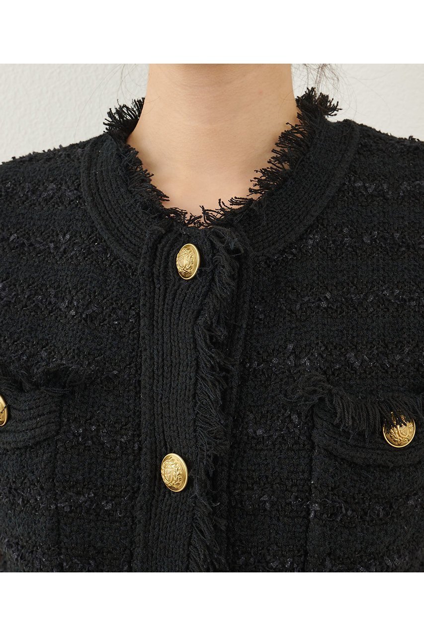 【ウィムガゼット/Whim Gazette】のツィードニットジレ 人気、トレンドファッション・服の通販 founy(ファニー) ファッション Fashion レディースファッション Fashion for Women アウター Coat / Outerwear Collection レディースジャケット・軽アウター Jackets クラシカル Classical, Vintage-Inspired クラシック Classic, Timeless Style ジャケット Jacket, Outerwear ツイード Twill, Twill Weave ベスト Vest, Waistcoat ミックス Mix, Mixed Style モダン Modern, Contemporary ラグジュアリー Luxury, Elegant other-8|ID: prp329100004619153 ipo3291000000035300917