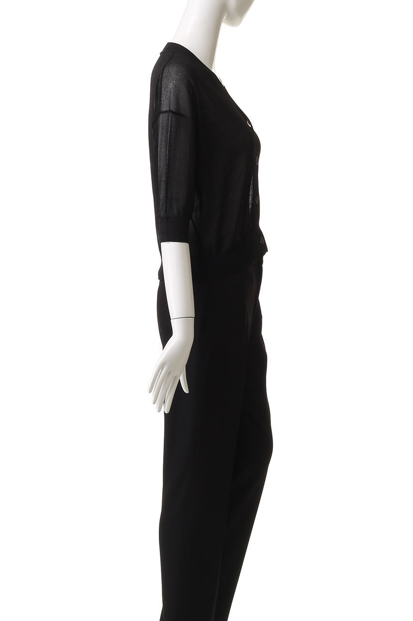 【エリオポール/heliopole】の【THREE DOTS】ハーフスリーブカーディガン 人気、トレンドファッション・服の通販 founy(ファニー) 　ファッション　Fashion　レディースファッション　Fashion for Women　トップス・カットソー　Cut & Sew Tops　ニット　Knit Tops & Sweaters　カーディガン・羽織り　Layered Style Cardigans　2025年　2025　2025-2026秋冬・A/W　Autumn/Winter 2025–26 AW25–26　おすすめ　Recommended / Our Picks　カーディガン　Cardigan, Knitwear　シアー　Sheer, See-Through　A/W・秋冬　Autumn/Winter　other-3|ID: prp329100004619155 ipo3291000000033124062