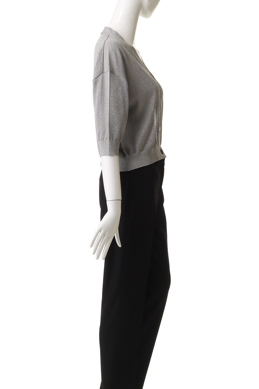 【エリオポール/heliopole】の【THREE DOTS】ハーフスリーブカーディガン 人気、トレンドファッション・服の通販 founy(ファニー) 　ファッション　Fashion　レディースファッション　Fashion for Women　トップス・カットソー　Cut & Sew Tops　ニット　Knit Tops & Sweaters　カーディガン・羽織り　Layered Style Cardigans　2025年　2025　2025-2026秋冬・A/W　Autumn/Winter 2025–26 AW25–26　カーディガン　Cardigan, Knitwear　シアー　Sheer, See-Through　ショート　Short, Short Length　トレンド　Trend, Trending Now　バランス　Balance, Style Balance　エレガント 上品　Elegant　A/W・秋冬　Autumn/Winter　other-3|ID: prp329100004619156 ipo3291000000033124071