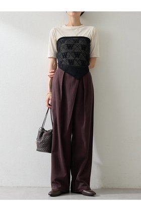 【ウィムガゼット/Whim Gazette】 ラップデニムパンツ人気、トレンドファッション・服の通販 founy(ファニー) ファッション Fashion レディースファッション Fashion for Women パンツ Pants & Trousers デニムパンツ・ジーンズ・美脚デニム Denim Jeans & Pants セットアップ Set-Up, Coordinated Outfit デニム Denim, Jeans Material ドレープ Drape, Draping Fabric ブリーチ Bleach, Washed Finish ラップ Wrap, Wrap Design ワイド Wide, Wide Fit A/W・秋冬 Autumn/Winter おすすめ Recommended / Our Picks 2025年 2025 2025-2026秋冬・A/W Autumn/Winter 2025–26 AW25–26 |ID:prp329100004619158