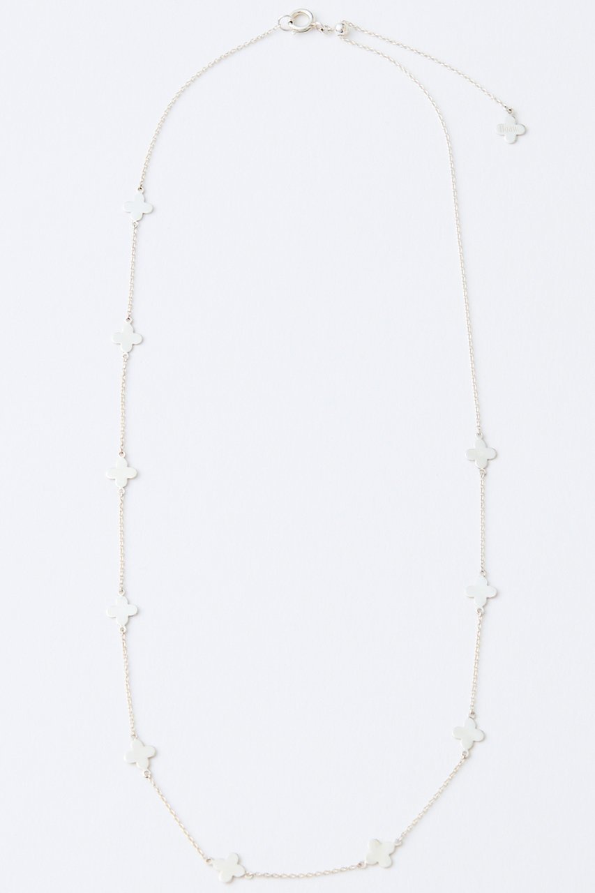 【ウィムガゼット/Whim Gazette】の【Hoaw.】Flower Chain ネックレス 人気、トレンドファッション・服の通販 founy(ファニー) 　ファッション　Fashion　レディースファッション　Fashion for Women　ジュエリー　Jewelry　ネックレス　Necklaces & Pendants　アクセサリー　Fashion Accessories　シューズ　Shoes, Footwear　シルバー　Silver, Metallic Silver　ジュエリー　Jewelry, Accessories　スタンダード　Standard, Basic　チェーン　Chain, Chain Strap　ネックレス　Necklace, Pendant Necklace　フラワー　Flower, Floral　ブレスレット　Bracelet, Wristband　おすすめ　Recommended / Our Picks　エレガント 上品　Elegant　other-5|ID: prp329100004620143 ipo3291000000033137723