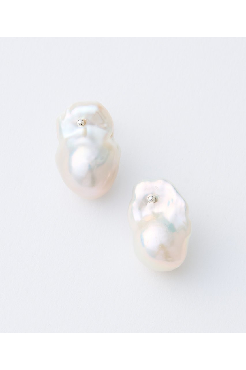 【ウィムガゼット/Whim Gazette】の【Hoaw.】バロックパールピアス 人気、トレンドファッション・服の通販 founy(ファニー) 　ファッション　Fashion　レディースファッション　Fashion for Women　ジュエリー　Jewelry　ファッションリング　Fashion Rings　イヤリング・フープ・ドロップタイプ　Hoop, Drop & Clip Earrings　アクセサリー　Fashion Accessories　イヤリング　Earrings　シューズ　Shoes, Footwear　シルバー　Silver, Metallic Silver　バロック　Baroque, Baroque Design　パール　Pearl, Pearl Accent　フォーマル　Formal, Dressy　エレガント 上品　Elegant　other-6|ID: prp329100004620150 ipo3291000000035815551