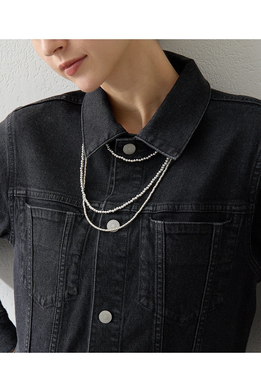 【ウィムガゼット/Whim Gazette】の【Hoaw.】シルバービース ロングネックレス 人気、トレンドファッション・服の通販 founy(ファニー) 　ファッション　Fashion　レディースファッション　Fashion for Women　ジュエリー　Jewelry　ネックレス　Necklaces & Pendants　アクセサリー　Fashion Accessories　シューズ　Shoes, Footwear　シルバー　Silver, Metallic Silver　スタンダード　Standard, Basic　なめらか　Smooth, Silky Texture　ネックレス　Necklace, Pendant Necklace　モダン　Modern, Contemporary　ラウンド　Round, Round Neck　ロング　Long, Long-Length　おすすめ　Recommended / Our Picks　エレガント 上品　Elegant　 other-1|ID: prp329100004620152 ipo3291000000035476742