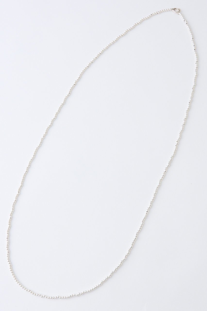 【ウィムガゼット/Whim Gazette】の【Hoaw.】シルバービース ロングネックレス 人気、トレンドファッション・服の通販 founy(ファニー) 　ファッション　Fashion　レディースファッション　Fashion for Women　ジュエリー　Jewelry　ネックレス　Necklaces & Pendants　アクセサリー　Fashion Accessories　シューズ　Shoes, Footwear　シルバー　Silver, Metallic Silver　スタンダード　Standard, Basic　なめらか　Smooth, Silky Texture　ネックレス　Necklace, Pendant Necklace　モダン　Modern, Contemporary　ラウンド　Round, Round Neck　ロング　Long, Long-Length　おすすめ　Recommended / Our Picks　エレガント 上品　Elegant　other-6|ID: prp329100004620152 ipo3291000000035476757