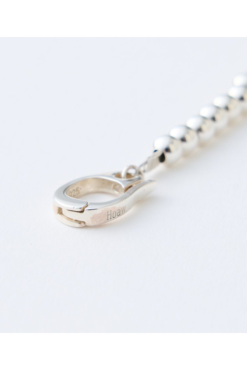 【ウィムガゼット/Whim Gazette】の【Hoaw.】シルバービース ロングネックレス 人気、トレンドファッション・服の通販 founy(ファニー) 　ファッション　Fashion　レディースファッション　Fashion for Women　ジュエリー　Jewelry　ネックレス　Necklaces & Pendants　アクセサリー　Fashion Accessories　シューズ　Shoes, Footwear　シルバー　Silver, Metallic Silver　スタンダード　Standard, Basic　なめらか　Smooth, Silky Texture　ネックレス　Necklace, Pendant Necklace　モダン　Modern, Contemporary　ラウンド　Round, Round Neck　ロング　Long, Long-Length　おすすめ　Recommended / Our Picks　エレガント 上品　Elegant　other-8|ID: prp329100004620152 ipo3291000000035476761