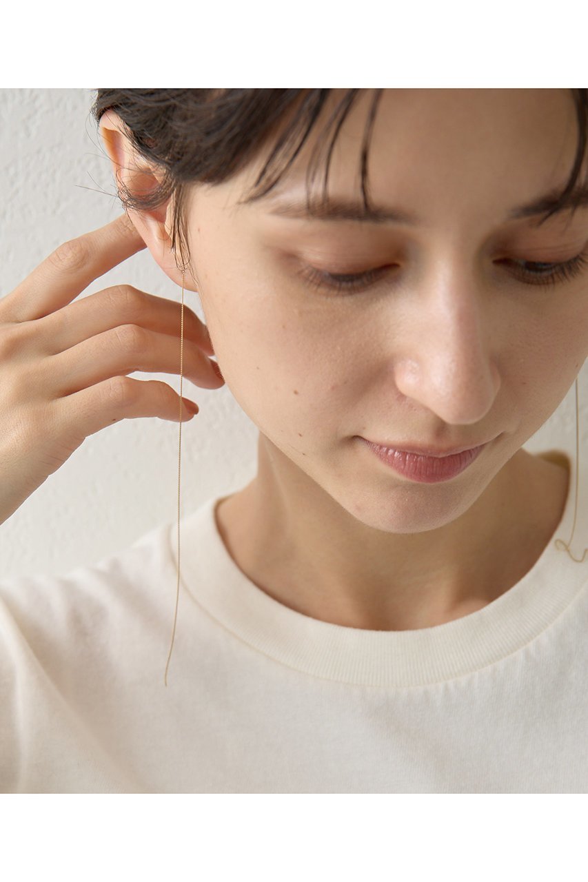 【ウィムガゼット/Whim Gazette】の【Hoaw.】10K Lineピアス インテリア・キッズ・メンズ・レディースファッション・服の通販 founy(ファニー) 　ファッション　Fashion　レディースファッション　Fashion for Women　ジュエリー　Jewelry　ファッションリング　Fashion Rings　イヤリング・フープ・ドロップタイプ　Hoop, Drop & Clip Earrings　アクセサリー　Fashion Accessories　アメリカン　American Style　イヤリング　Earrings　シューズ　Shoes, Footwear　ジュエリー　Jewelry, Accessories　チェーン　Chain, Chain Strap　ロング　Long, Long-Length　おすすめ　Recommended / Our Picks　エレガント 上品　Elegant　ゴールド|ID: prp329100004620153 ipo3291000000035560607