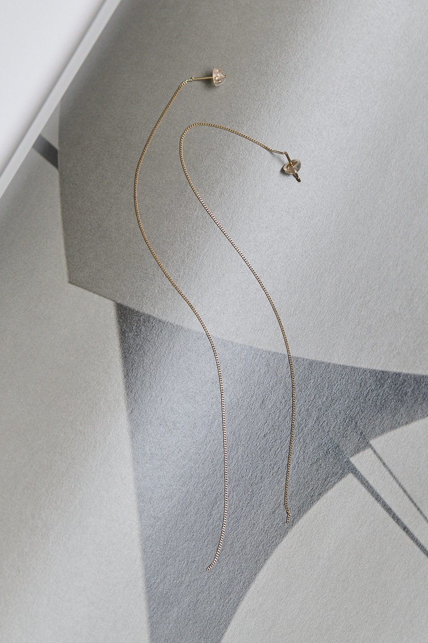 【ウィムガゼット/Whim Gazette】の【Hoaw.】10K Lineピアス 人気、トレンドファッション・服の通販 founy(ファニー) 　ファッション　Fashion　レディースファッション　Fashion for Women　ジュエリー　Jewelry　ファッションリング　Fashion Rings　イヤリング・フープ・ドロップタイプ　Hoop, Drop & Clip Earrings　アクセサリー　Fashion Accessories　アメリカン　American Style　イヤリング　Earrings　シューズ　Shoes, Footwear　ジュエリー　Jewelry, Accessories　チェーン　Chain, Chain Strap　ロング　Long, Long-Length　おすすめ　Recommended / Our Picks　エレガント 上品　Elegant　other-4|ID: prp329100004620153 ipo3291000000035560611