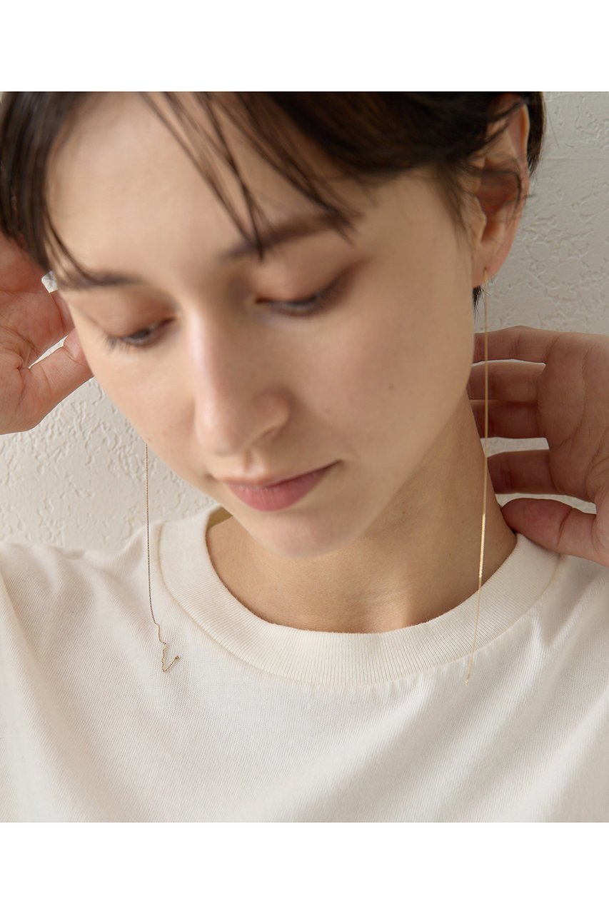 【ウィムガゼット/Whim Gazette】の【Hoaw.】10K Lineピアス 人気、トレンドファッション・服の通販 founy(ファニー) 　ファッション　Fashion　レディースファッション　Fashion for Women　ジュエリー　Jewelry　ファッションリング　Fashion Rings　イヤリング・フープ・ドロップタイプ　Hoop, Drop & Clip Earrings　アクセサリー　Fashion Accessories　アメリカン　American Style　イヤリング　Earrings　シューズ　Shoes, Footwear　ジュエリー　Jewelry, Accessories　チェーン　Chain, Chain Strap　ロング　Long, Long-Length　おすすめ　Recommended / Our Picks　エレガント 上品　Elegant　other-5|ID: prp329100004620153 ipo3291000000035560613