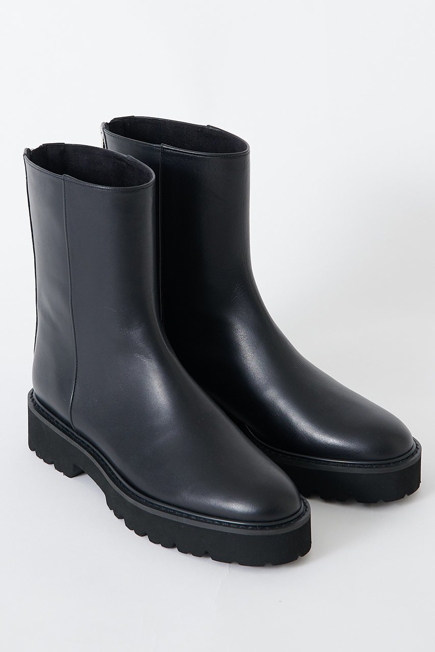 【ウィムガゼット/Whim Gazette】の【Hoaw.】バックZIPショートブーツ 人気、トレンドファッション・服の通販 founy(ファニー) 　ファッション　Fashion　レディースファッション　Fashion for Women　バッグ　Bags　アクセサリー　Fashion Accessories　シューズ　Shoes, Footwear　ショート　Short, Short Length　シンプル　Simple, Minimal　スタンダード　Standard, Basic　フォルム　Silhouette, Form　other-3|ID: prp329100004620168 ipo3291000000035277480