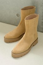 【ウィムガゼット/Whim Gazette】の【Hoaw.】バックZIPショートブーツ ベージュ|ID: prp329100004620168 ipo3291000000036202765