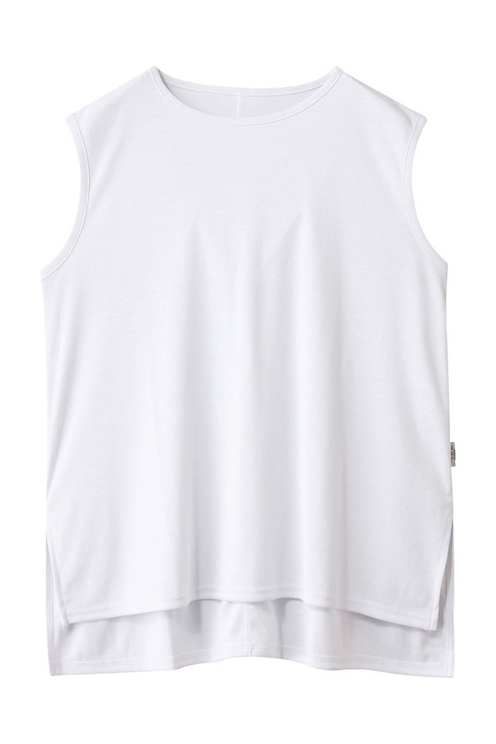 【ジュリエ/Julier】のフィールフライスノースリーブトップス インテリア・キッズ・メンズ・レディースファッション・服の通販 founy(ファニー) https://founy.com/ ファッション Fashion レディースファッション Fashion for Women トップス・カットソー Cut & Sew Tops キャミソール&ノースリーブ Camisoles & Sleeveless Tops スポーツウェア Functional & Stylish Sportswear スポーツ トップス Athletic Tops / Workout Tops / Training Shirts スポーツ Sports, Activewear スリット Slit, Slit Detail 新作・新入荷 New Arrivals / New In |ID: prp329100004620172 ipo3291000000033137953