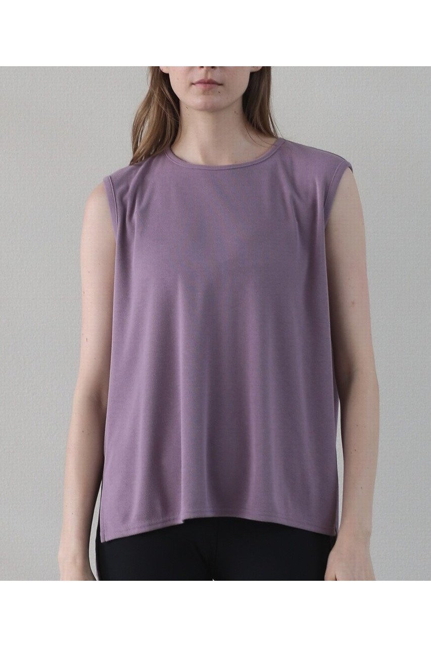 【ジュリエ/Julier】のフィールフライスノースリーブトップス 人気、トレンドファッション・服の通販 founy(ファニー) 　ファッション　Fashion　レディースファッション　Fashion for Women　トップス・カットソー　Cut & Sew Tops　キャミソール&ノースリーブ　Camisoles & Sleeveless Tops　スポーツウェア　Functional & Stylish Sportswear　スポーツ トップス　Athletic Tops / Workout Tops / Training Shirts　スポーツ　Sports, Activewear　スリット　Slit, Slit Detail　新作・新入荷　New Arrivals / New In　other-6|ID: prp329100004620172 ipo3291000000033137966