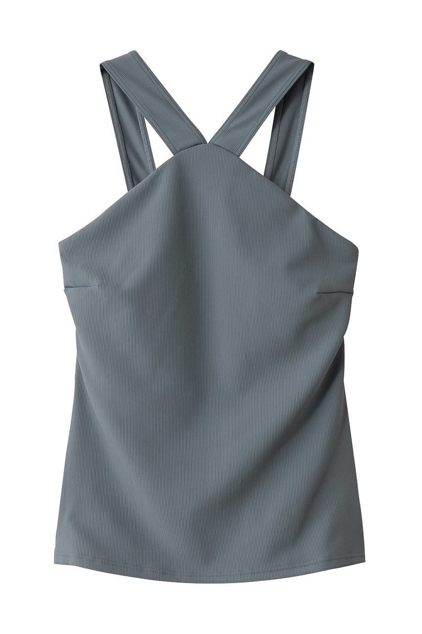 【ジュリエ/Julier】のスパンリブクロスキャミソール 人気、トレンドファッション・服の通販 founy(ファニー) 　ファッション　Fashion　レディースファッション　Fashion for Women　トップス・カットソー　Cut & Sew Tops　キャミソール&ノースリーブ　Camisoles & Sleeveless Tops　スポーツウェア　Functional & Stylish Sportswear　スポーツ トップス　Athletic Tops / Workout Tops / Training Shirts　アンダー　Underwear Essentials　インナー　Innerwear　スポーツ　Sports, Activewear　フロント　Front, Front Design　ラップ　Wrap, Wrap Design　 other-1|ID: prp329100004620174 ipo3291000000035560695