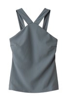 【ジュリエ/Julier】のスパンリブクロスキャミソール モスグリーン|ID: prp329100004620174 ipo3291000000035560696