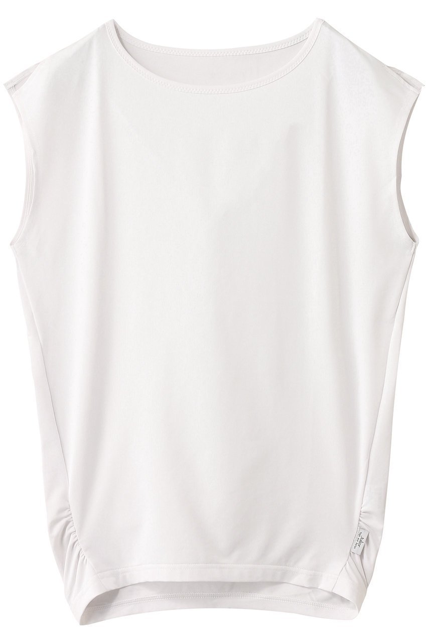 【ジュリエ/Julier】の【定番】Ecocoベア天竺チュニック インテリア・キッズ・メンズ・レディースファッション・服の通販 founy(ファニー) 　ファッション　Fashion　レディースファッション　Fashion for Women　ワンピース　Dresses　チュニック　Tunic Tops & Dresses　スポーツウェア　Functional & Stylish Sportswear　スポーツ ワンピース　Athletic Dress / Tennis Dress　スポーツ　Sports, Activewear　スリット　Slit, Slit Detail　チュニック　Tunic, Long Top　フィット　Fit, Slim Fit　ヨガ　Yoga, Yoga Wear　人気　Popular, Best Seller　定番　Standard, Basic Item　ホワイト|ID: prp329100004620175 ipo3291000000036202769