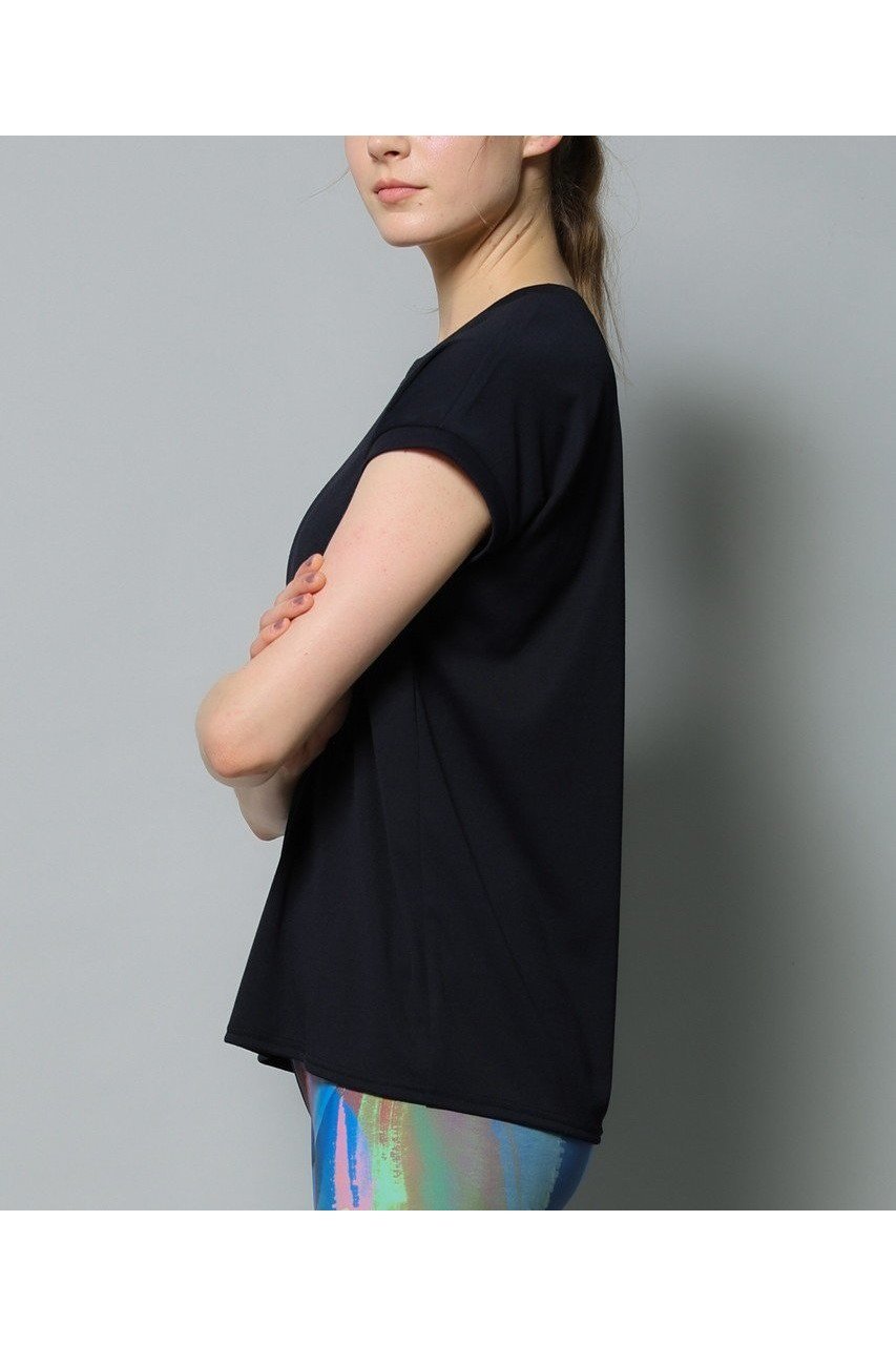 【ジュリエ/Julier】の【定番】フィールフライス半袖トップス 人気、トレンドファッション・服の通販 founy(ファニー) 　ファッション　Fashion　レディースファッション　Fashion for Women　トップス・カットソー　Cut & Sew Tops　スポーツウェア　Functional & Stylish Sportswear　スポーツ トップス　Athletic Tops / Workout Tops / Training Shirts　シンプル　Simple, Minimal　スポーツ　Sports, Activewear　スリーブ　Sleeve, Long Sleeve / Short Sleeve　フレンチ　French, French Style　人気　Popular, Best Seller　半袖　Short Sleeve, Half Sleeve　定番　Standard, Basic Item　新作・新入荷　New Arrivals / New In　other-6|ID: prp329100004620179 ipo3291000000033138031