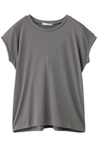 【ジュリエ/Julier】の【定番】フィールフライス半袖トップス グレー|ID: prp329100004620179 ipo3291000000035560726