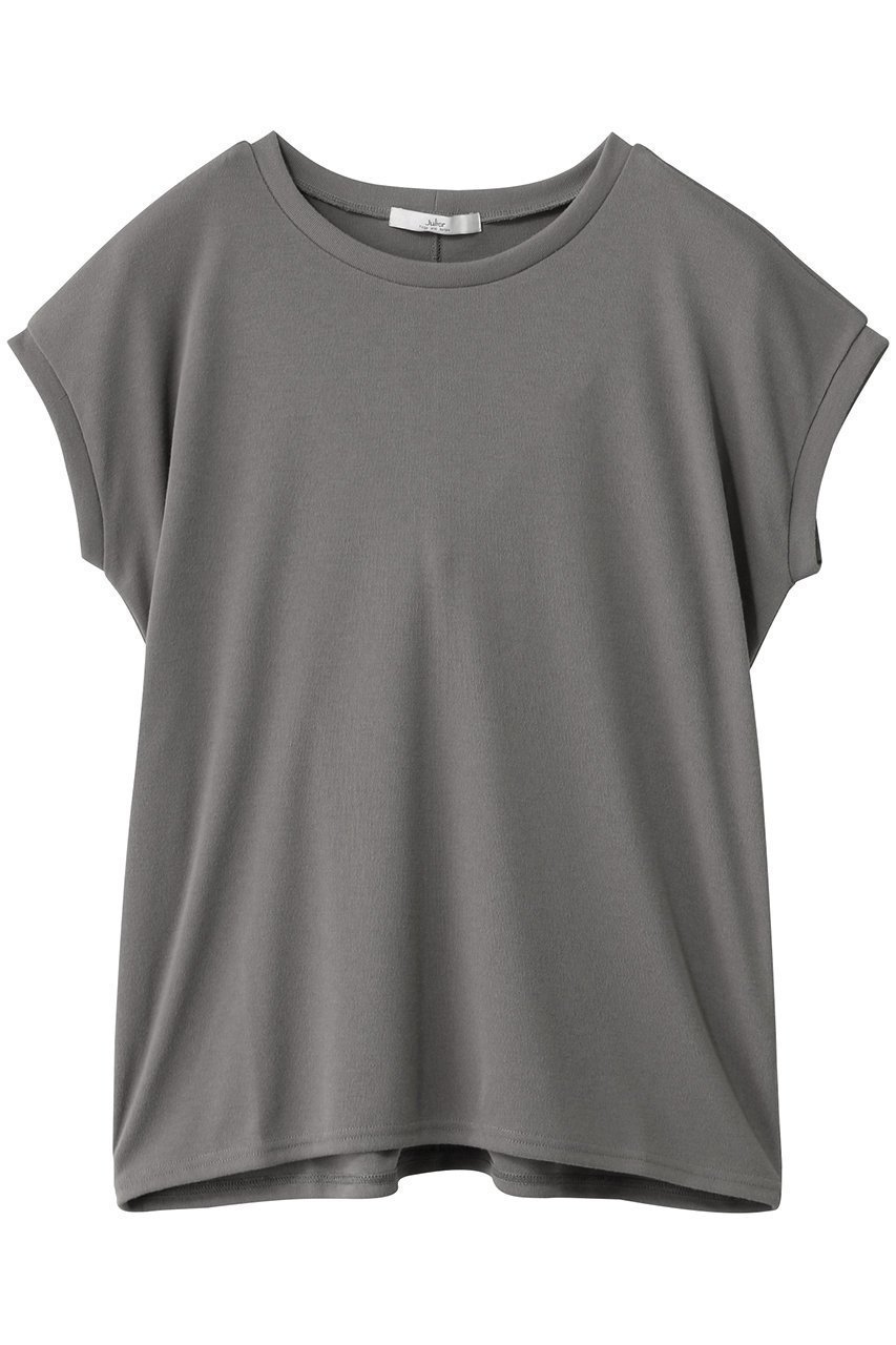 【ジュリエ/Julier】の【定番】フィールフライス半袖トップス インテリア・キッズ・メンズ・レディースファッション・服の通販 founy(ファニー) 　ファッション　Fashion　レディースファッション　Fashion for Women　トップス・カットソー　Cut & Sew Tops　スポーツウェア　Functional & Stylish Sportswear　スポーツ トップス　Athletic Tops / Workout Tops / Training Shirts　シンプル　Simple, Minimal　スポーツ　Sports, Activewear　スリーブ　Sleeve, Long Sleeve / Short Sleeve　フレンチ　French, French Style　人気　Popular, Best Seller　半袖　Short Sleeve, Half Sleeve　定番　Standard, Basic Item　グレー|ID: prp329100004620179 ipo3291000000035560726