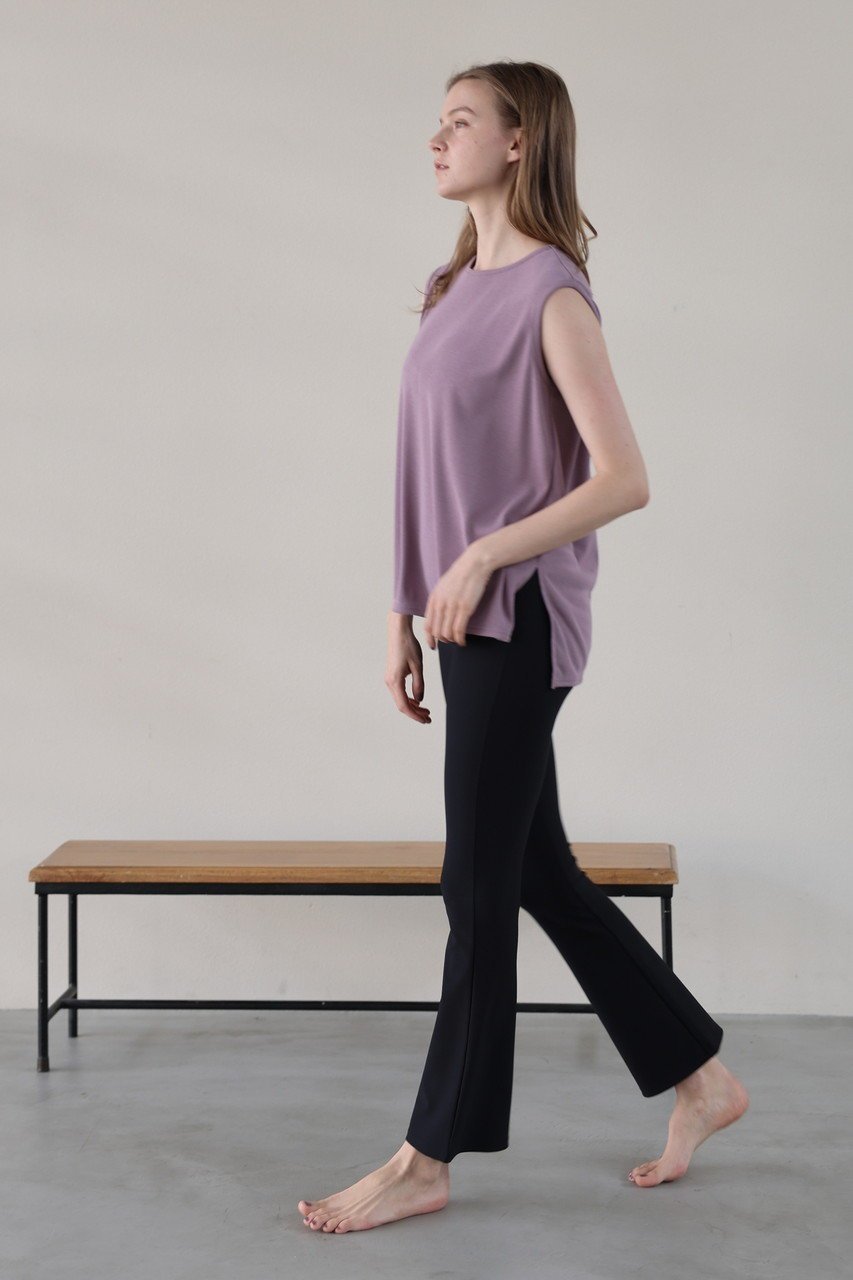 【ジュリエ/Julier】のスパンリブセミフレアパンツ 人気、トレンドファッション・服の通販 founy(ファニー) 　ファッション　Fashion　レディースファッション　Fashion for Women　パンツ　Pants & Trousers　スポーツウェア　Functional & Stylish Sportswear　スポーツ パンツ　Workout Pants / Training Shorts / Joggers　スポーツ　Sports, Activewear　パターン　Pattern, Design Print　新作・新入荷　New Arrivals / New In　other-7|ID: prp329100004620180 ipo3291000000033138048