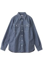 【マイ ウィークネス/MY WEAKNESS】のChambray Shirt ブルー|ID:prp329100004620186