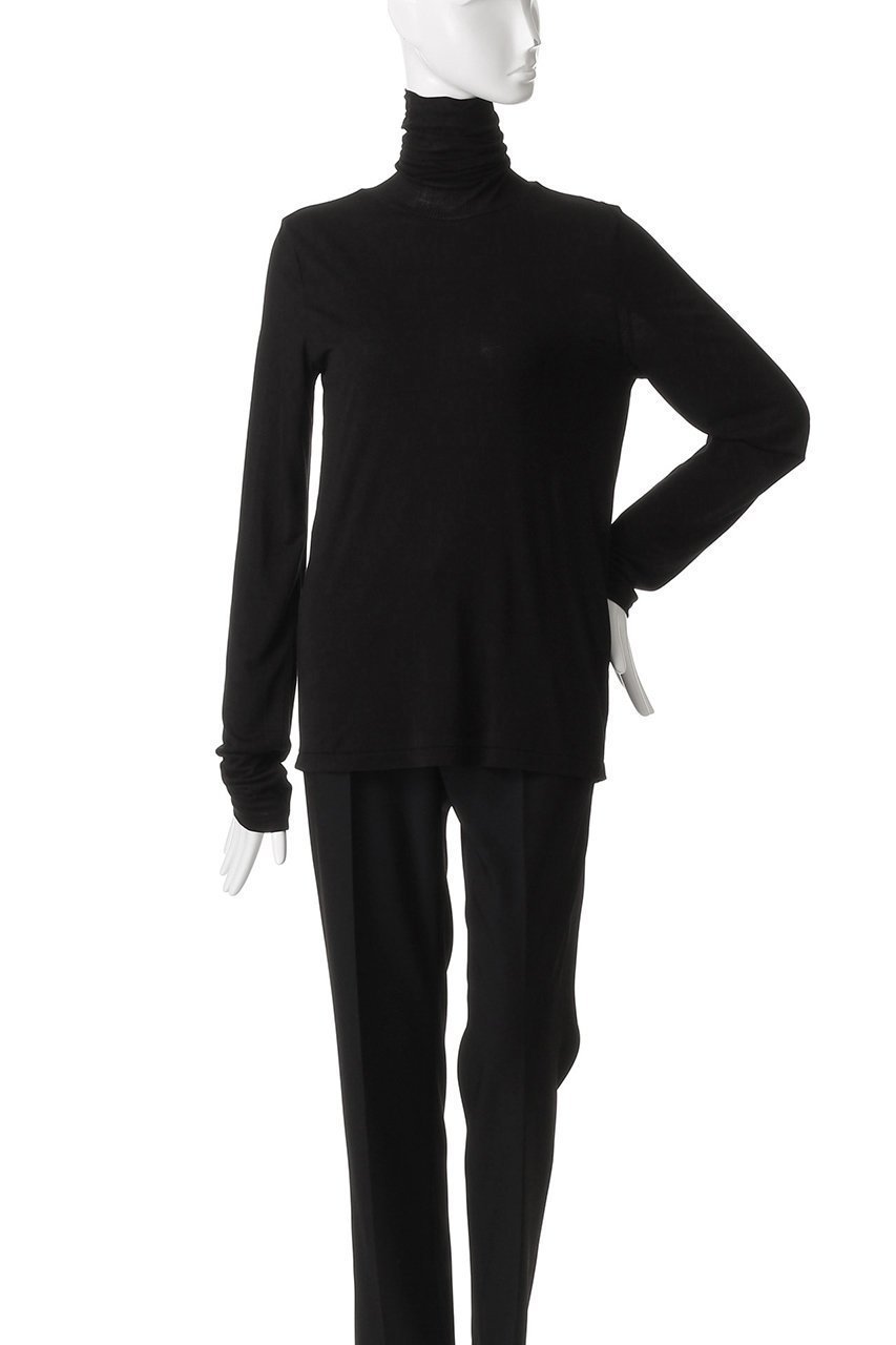 【エイトン/ATON】のMODAL SILK ジャージー タートルネック 人気、トレンドファッション・服の通販 founy(ファニー) 　ファッション　Fashion　レディースファッション　Fashion for Women　トップス・カットソー　Cut & Sew Tops　シャツ・ブラウス・オフィスカジュアル　Elegant Blouses & Button-Ups　ロングTシャツ・Tシャツ　Longline T-Shirts & Tees　カットソー・ベーシックTシャツ　Cut-and-Sewn Tops / Stretch Tees & Basics　タートルネック・ハイネックトップス　Turtlenecks & High-Neck Tops　2025年　2025　2025-2026秋冬・A/W　Autumn/Winter 2025–26 AW25–26　カットソー　Cut and Sewn Top　シルク　Silk, 100% Silk　スリーブ　Sleeve, Long Sleeve / Short Sleeve　タートルネック　Turtleneck, High Neck　レギュラー　Regular, Standard Fit　ロング　Long, Long-Length　定番　Standard, Basic Item　A/W・秋冬　Autumn/Winter　other-2|ID: prp329100004620192 ipo3291000000033138143