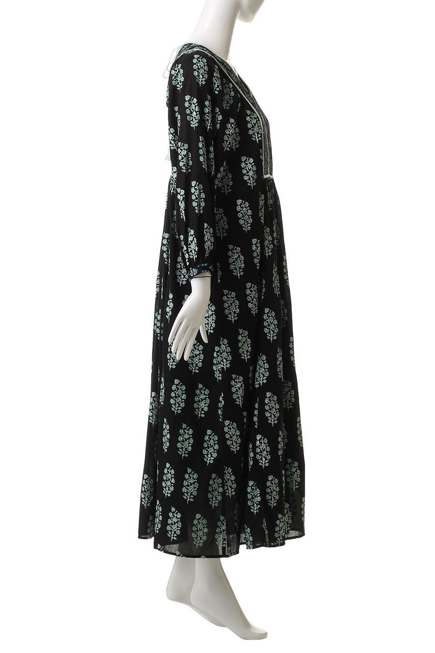 【ヌキテパ/NE QUITTEZ PAS】のCOTTON VOILE エスニック コンビネーション プリント ギャザー ドレス 人気、トレンドファッション・服の通販 founy(ファニー) 　ファッション　Fashion　レディースファッション　Fashion for Women　ワンピース　Dresses　フォーマル・パーティードレス・結婚式用ドレス　Elegant & Casual Dresses　チュニック　Tunic Tops & Dresses　2025年　2025　2025-2026秋冬・A/W　Autumn/Winter 2025–26 AW25–26　エスニック　Ethnic Style　オリエンタル　Oriental Pattern　ギャザー　Gathered, Ruffled　チュニック　Tunic, Long Top　ドレス　Dress, One-Piece　プリント　Print, Printed Pattern　リラックス　Relax, Relaxed Fit　ロング　Long, Long-Length　A/W・秋冬　Autumn/Winter　other-3|ID: prp329100004620197 ipo3291000000033138174