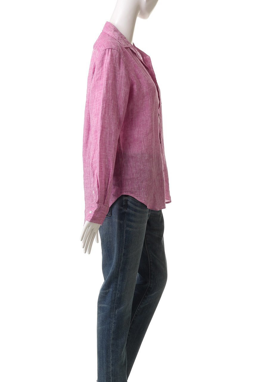 【フランク&アイリーン/Frank&Eileen】のEILEEN イタリアンリネン パープル シャツ 人気、トレンドファッション・服の通販 founy(ファニー) 　ファッション　Fashion　レディースファッション　Fashion for Women　トップス・カットソー　Cut & Sew Tops　シャツ・ブラウス・オフィスカジュアル　Elegant Blouses & Button-Ups　2025年　2025　2025-2026秋冬・A/W　Autumn/Winter 2025–26 AW25–26　スリーブ　Sleeve, Long Sleeve / Short Sleeve　パープル　Purple, Violet　リネン　Linen, Linen Fabric　ロング　Long, Long-Length　A/W・秋冬　Autumn/Winter　other-3|ID: prp329100004620208 ipo3291000000033138246