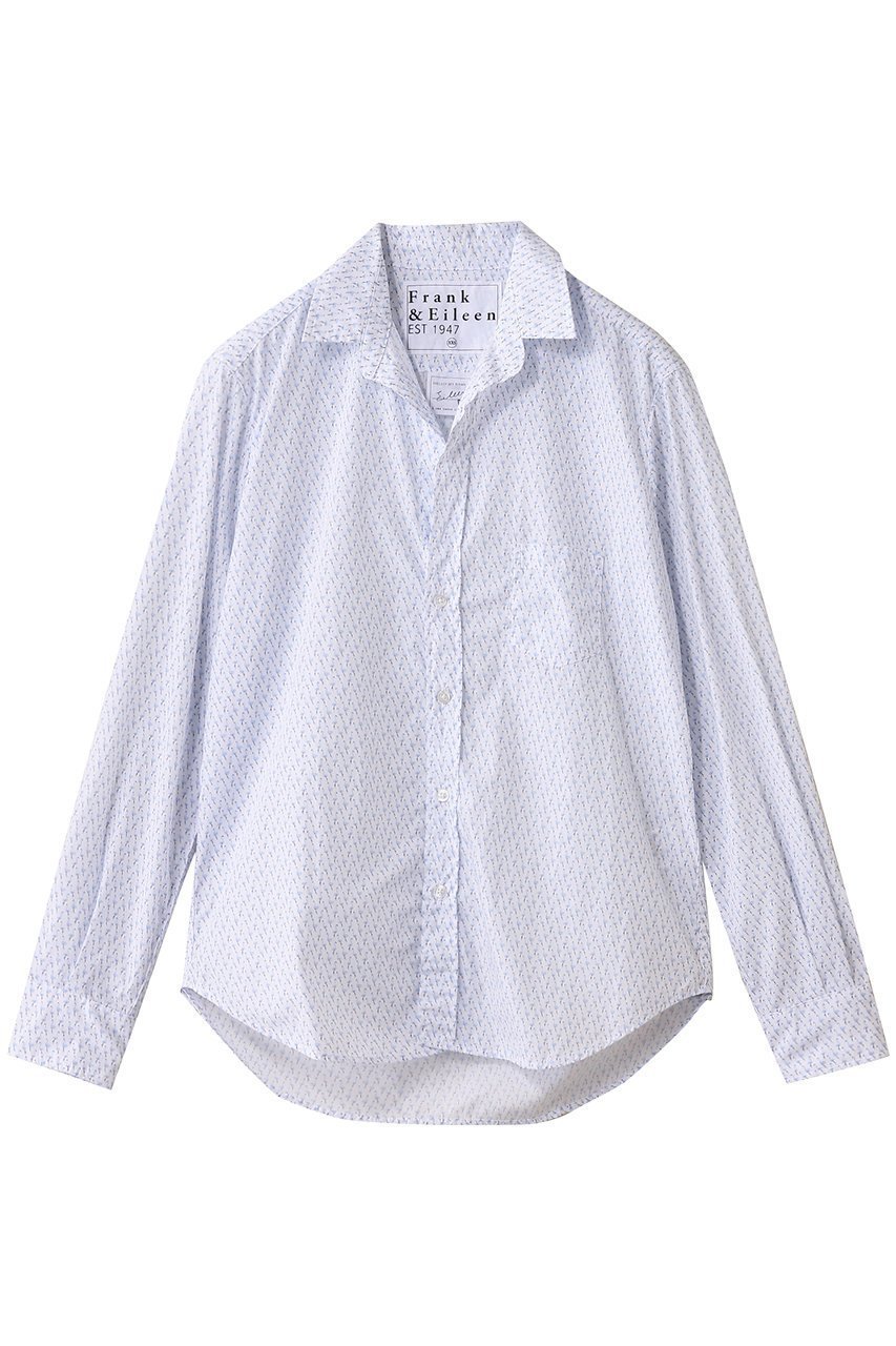 【フランク&アイリーン/Frank&Eileen】のEILEEN イタリアンコットン フラミンゴモチーフ シャツ 人気、トレンドファッション・服の通販 founy(ファニー) 　ファッション　Fashion　レディースファッション　Fashion for Women　トップス・カットソー　Cut & Sew Tops　シャツ・ブラウス・オフィスカジュアル　Elegant Blouses & Button-Ups　スリーブ　Sleeve, Long Sleeve / Short Sleeve　デニム　Denim, Jeans Material　モチーフ　Motif, Design Theme　リゾート　Resort, Vacation Style　ロング　Long, Long-Length　 other-1|ID: prp329100004620210 ipo3291000000033138252