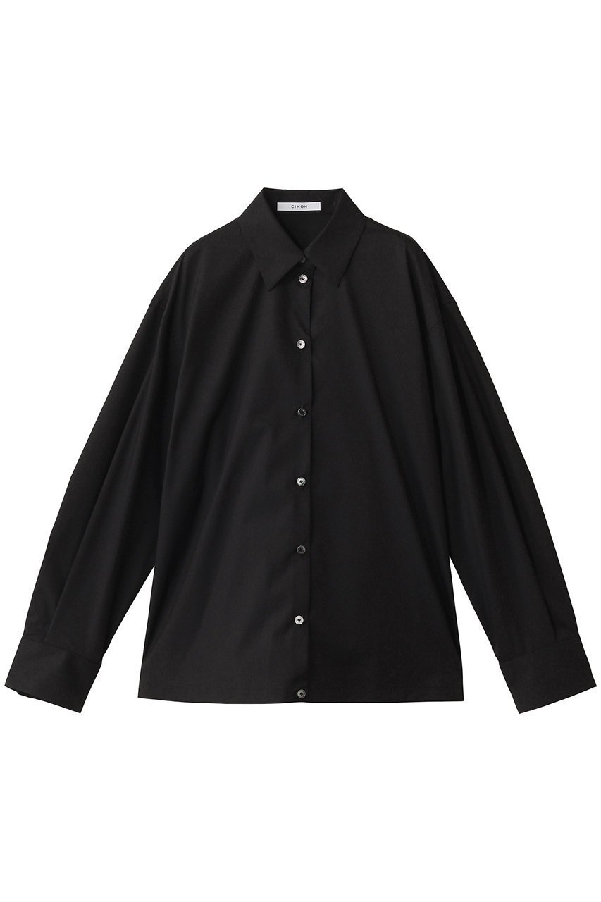 【チノ/CINOH】のSUPIMA コットン バック ギャザー シャツ 人気、トレンドファッション・服の通販 founy(ファニー) 　ファッション　Fashion　レディースファッション　Fashion for Women　トップス・カットソー　Cut & Sew Tops　シャツ・ブラウス・オフィスカジュアル　Elegant Blouses & Button-Ups　バッグ　Bags　2025年　2025　2025-2026秋冬・A/W　Autumn/Winter 2025–26 AW25–26　カフス　Cuff Design　ギャザー　Gathered, Ruffled　シンプル　Simple, Minimal　スリーブ　Sleeve, Long Sleeve / Short Sleeve　スーピマ　Supima, Premium Cotton　フォルム　Silhouette, Form　フロント　Front, Front Design　ブラウジング　Blouson Silhouette, Cinched Waist　ロング　Long, Long-Length　A/W・秋冬　Autumn/Winter　 other-1|ID: prp329100004620216 ipo3291000000033138292