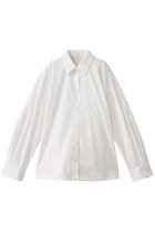 【チノ/CINOH】のSUPIMA コットン バック ギャザー シャツ ホワイト|ID:prp329100004620216