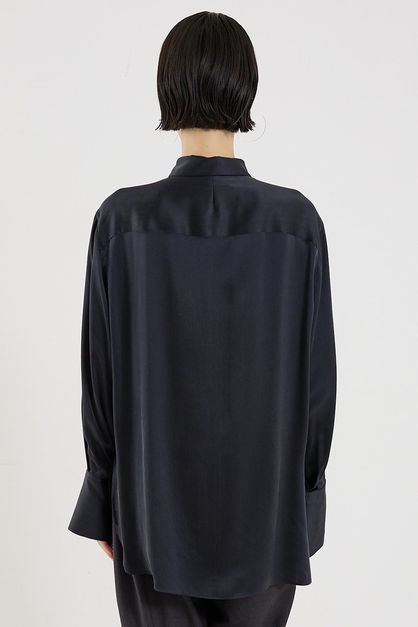 【ザ ストア バイ シー/THE STORE by C】の【COCUCA】ウォッシャブルシルクシャツ 人気、トレンドファッション・服の通販 founy(ファニー) 　ファッション　Fashion　レディースファッション　Fashion for Women　トップス・カットソー　Cut & Sew Tops　シャツ・ブラウス・オフィスカジュアル　Elegant Blouses & Button-Ups　2025年　2025　2025-2026秋冬・A/W　Autumn/Winter 2025–26 AW25–26　おすすめ　Recommended / Our Picks　なめらか　Smooth, Silky Texture　エレガント 上品　Elegant　オケージョン　Occasion Wear　サテン　Satin, Glossy Fabric　シルク　Silk, 100% Silk　シンプル　Simple, Minimal　ジュエリー　Jewelry, Accessories　スリーブ　Sleeve, Long Sleeve / Short Sleeve　セットアップ　Set-Up, Coordinated Outfit　ドレープ　Drape, Draping Fabric　パウダー　Powder, Soft Tone　ロング　Long, Long-Length　別注　Limited Edition, Custom Order　A/W・秋冬　Autumn/Winter　other-7|ID: prp329100004620222 ipo3291000000033138344