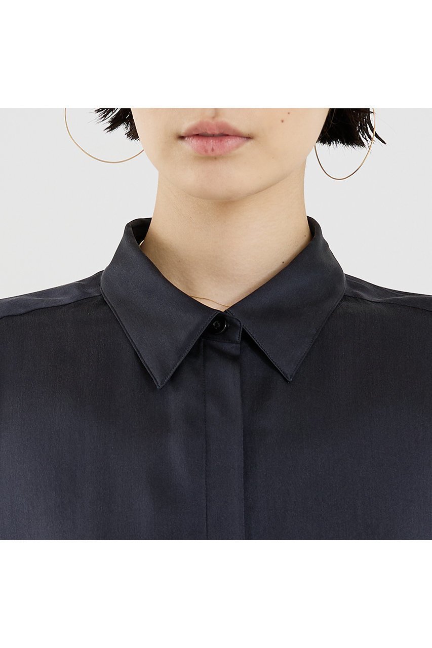 【ザ ストア バイ シー/THE STORE by C】の【COCUCA】ウォッシャブルシルクシャツ 人気、トレンドファッション・服の通販 founy(ファニー) 　ファッション　Fashion　レディースファッション　Fashion for Women　トップス・カットソー　Cut & Sew Tops　シャツ・ブラウス・オフィスカジュアル　Elegant Blouses & Button-Ups　2025年　2025　2025-2026秋冬・A/W　Autumn/Winter 2025–26 AW25–26　おすすめ　Recommended / Our Picks　なめらか　Smooth, Silky Texture　エレガント 上品　Elegant　オケージョン　Occasion Wear　サテン　Satin, Glossy Fabric　シルク　Silk, 100% Silk　シンプル　Simple, Minimal　ジュエリー　Jewelry, Accessories　スリーブ　Sleeve, Long Sleeve / Short Sleeve　セットアップ　Set-Up, Coordinated Outfit　ドレープ　Drape, Draping Fabric　パウダー　Powder, Soft Tone　ロング　Long, Long-Length　別注　Limited Edition, Custom Order　A/W・秋冬　Autumn/Winter　other-8|ID: prp329100004620222 ipo3291000000033138346