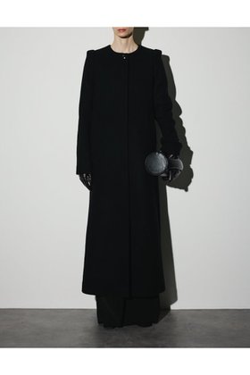 【リムアーク/RIM.ARK】 【7/25 12:00販売開始】Collarless mode long CT/コート人気、トレンドファッション・服の通販 founy(ファニー) ファッション Fashion レディースファッション Fashion for Women アウター Coat / Outerwear Collection コート・ロングコート・ピーコート Long Coats, Peacoats & More エレガント 上品 Elegant オケージョン Occasion Wear ショルダー Shoulder, Shoulder Strap ダブル Double, Double-Breasted フォーマル Formal, Dressy メルトン Melton, Heavy Wool ロング Long, Long-Length ビジネス 仕事 通勤 Business / Work / Commuting 新作・新入荷 New Arrivals / New In |ID:prp329100004620225