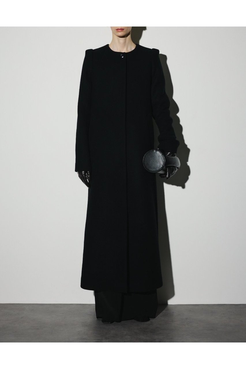 【リムアーク/RIM.ARK】の【7/25 12:00販売開始】Collarless mode long CT/コート 人気、トレンドファッション・服の通販 founy(ファニー) 　ファッション　Fashion　レディースファッション　Fashion for Women　アウター　Coat / Outerwear Collection　コート・ロングコート・ピーコート　Long Coats, Peacoats & More　エレガント 上品　Elegant　オケージョン　Occasion Wear　ショルダー　Shoulder, Shoulder Strap　ダブル　Double, Double-Breasted　フォーマル　Formal, Dressy　メルトン　Melton, Heavy Wool　ロング　Long, Long-Length　ビジネス 仕事 通勤　Business / Work / Commuting　新作・新入荷　New Arrivals / New In　 other-1|ID: prp329100004620225 ipo3291000000033138361