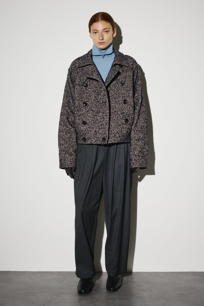【リムアーク/RIM.ARK】のLoop kersey over CT/コート 人気、トレンドファッション・服の通販 founy(ファニー) 　ファッション　Fashion　レディースファッション　Fashion for Women　アウター　Coat / Outerwear Collection　コート・ロングコート・ピーコート　Long Coats, Peacoats & More　クラシカル　Classical, Vintage-Inspired　コンパクト　Compact, Small Size　ツイード　Twill, Twill Weave　バランス　Balance, Style Balance　ループ　Loop, Loop Knit　ロング　Long, Long-Length　other-3|ID: prp329100004620226 ipo3291000000033661836