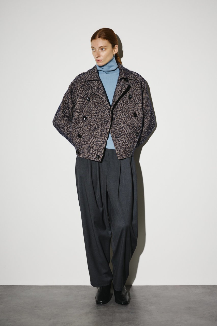 【リムアーク/RIM.ARK】のLoop kersey over CT/コート 人気、トレンドファッション・服の通販 founy(ファニー) 　ファッション　Fashion　レディースファッション　Fashion for Women　アウター　Coat / Outerwear Collection　コート・ロングコート・ピーコート　Long Coats, Peacoats & More　クラシカル　Classical, Vintage-Inspired　コンパクト　Compact, Small Size　ツイード　Twill, Twill Weave　バランス　Balance, Style Balance　ループ　Loop, Loop Knit　ロング　Long, Long-Length　other-4|ID: prp329100004620226 ipo3291000000033661838