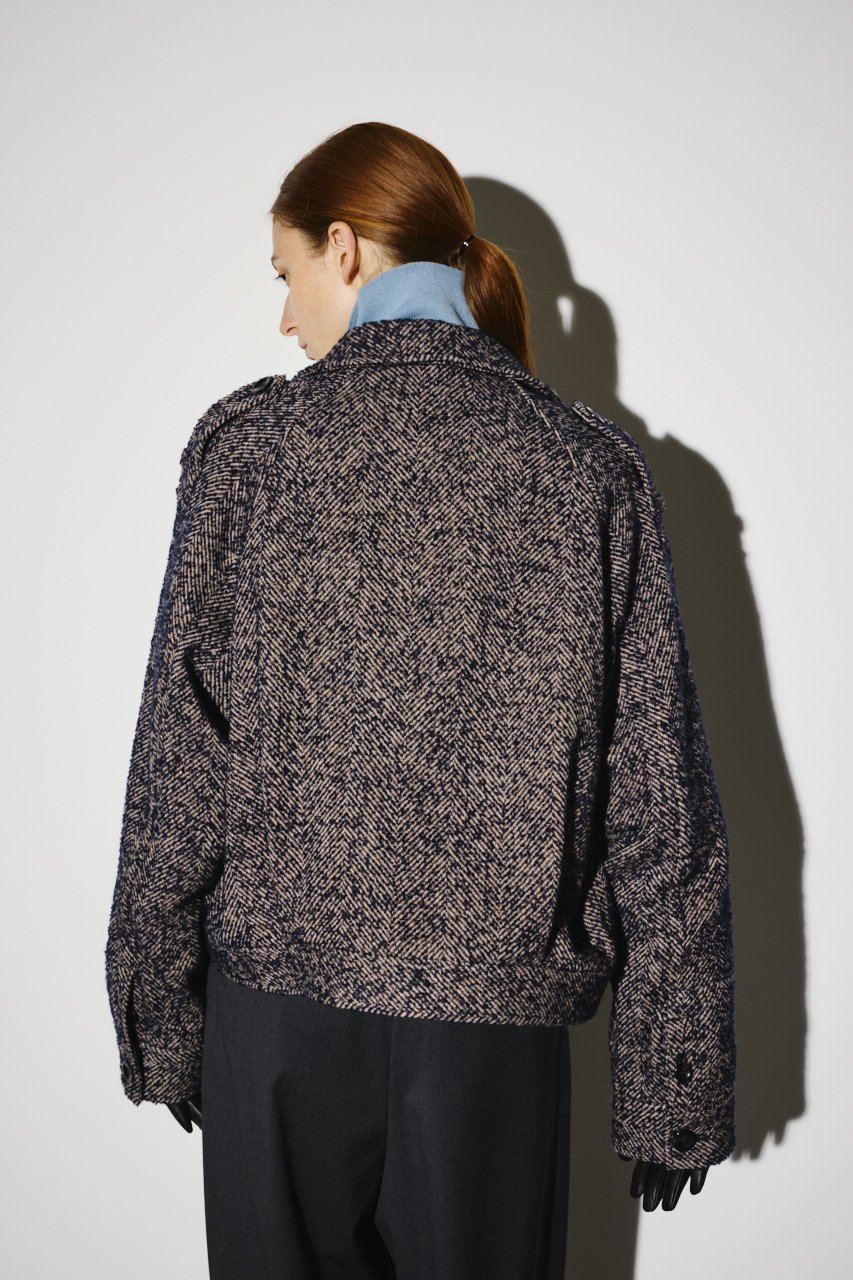 【リムアーク/RIM.ARK】のLoop kersey over CT/コート 人気、トレンドファッション・服の通販 founy(ファニー) 　ファッション　Fashion　レディースファッション　Fashion for Women　アウター　Coat / Outerwear Collection　コート・ロングコート・ピーコート　Long Coats, Peacoats & More　クラシカル　Classical, Vintage-Inspired　コンパクト　Compact, Small Size　ツイード　Twill, Twill Weave　バランス　Balance, Style Balance　ループ　Loop, Loop Knit　ロング　Long, Long-Length　other-7|ID: prp329100004620226 ipo3291000000033661841