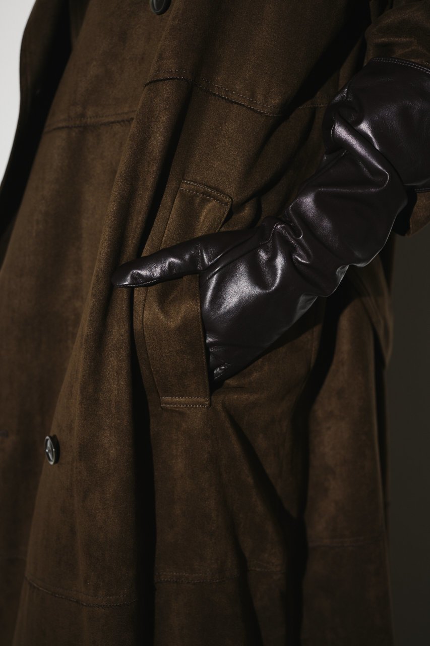 【リムアーク/RIM.ARK】の【7/25 12:00販売開始】F/Suede over maxi CT/コート 人気、トレンドファッション・服の通販 founy(ファニー) 　ファッション　Fashion　レディースファッション　Fashion for Women　アウター　Coat / Outerwear Collection　コート・ロングコート・ピーコート　Long Coats, Peacoats & More　エレガント 上品　Elegant　マキシ　Maxi, Full Length　ロング　Long, Long-Length　新作・新入荷　New Arrivals / New In　other-3|ID: prp329100004620228 ipo3291000000033138401