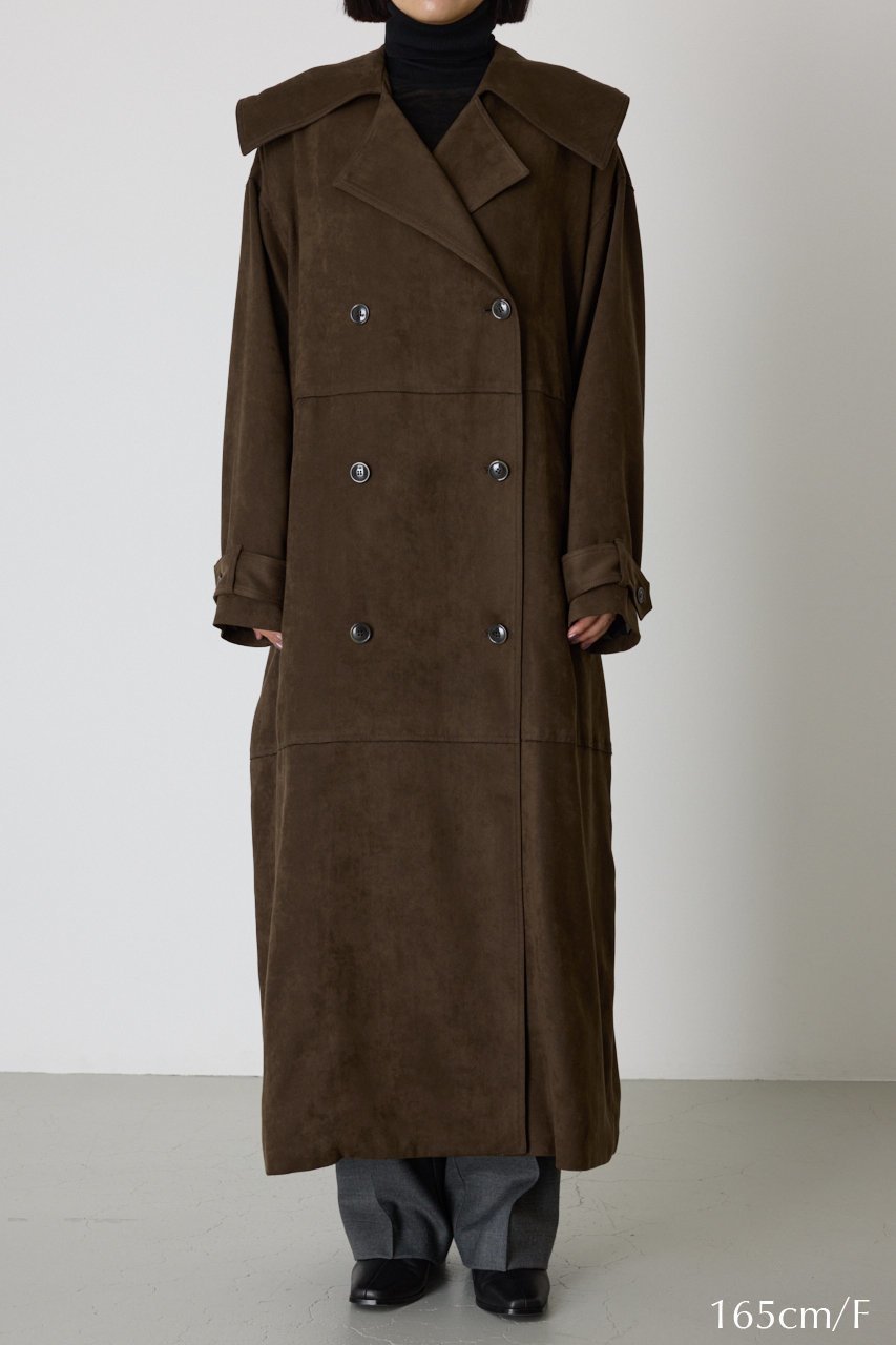 【リムアーク/RIM.ARK】の【7/25 12:00販売開始】F/Suede over maxi CT/コート 人気、トレンドファッション・服の通販 founy(ファニー) 　ファッション　Fashion　レディースファッション　Fashion for Women　アウター　Coat / Outerwear Collection　コート・ロングコート・ピーコート　Long Coats, Peacoats & More　エレガント 上品　Elegant　マキシ　Maxi, Full Length　ロング　Long, Long-Length　新作・新入荷　New Arrivals / New In　other-8|ID: prp329100004620228 ipo3291000000033138408