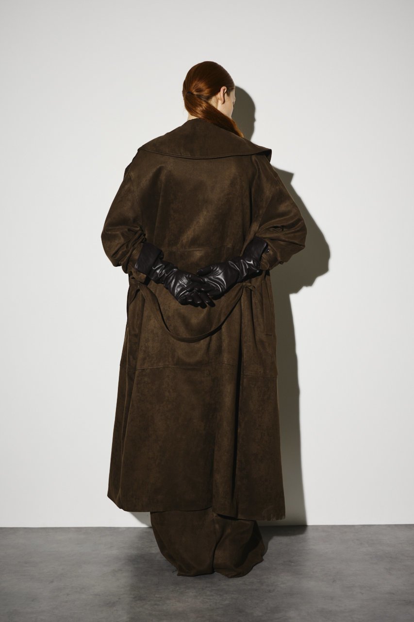 【リムアーク/RIM.ARK】のF/Suede over maxi CT/コート 人気、トレンドファッション・服の通販 founy(ファニー) 　ファッション　Fashion　レディースファッション　Fashion for Women　アウター　Coat / Outerwear Collection　コート・ロングコート・ピーコート　Long Coats, Peacoats & More　エレガント 上品　Elegant　マキシ　Maxi, Full Length　ロング　Long, Long-Length　other-5|ID: prp329100004620228 ipo3291000000033661849