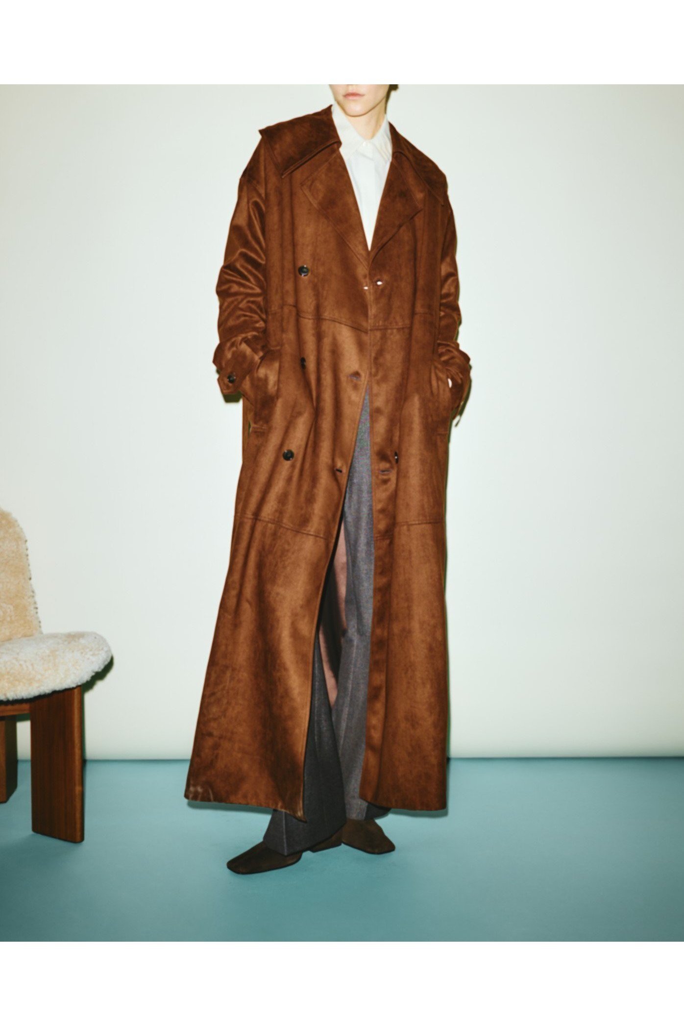 【リムアーク/RIM.ARK】のF/Suede over maxi CT/コート 人気、トレンドファッション・服の通販 founy(ファニー)  ファッション Fashion レディースファッション Fashion for Women アウター Coat / Outerwear Collection コート・ロングコート・ピーコート Long Coats, Peacoats & More エレガント 上品 Elegant マキシ Maxi, Full Length ロング Long, Long-Length 新作・新入荷 New Arrivals / New In other-8|ID: prp329100004620228 ipo3291000000034219368