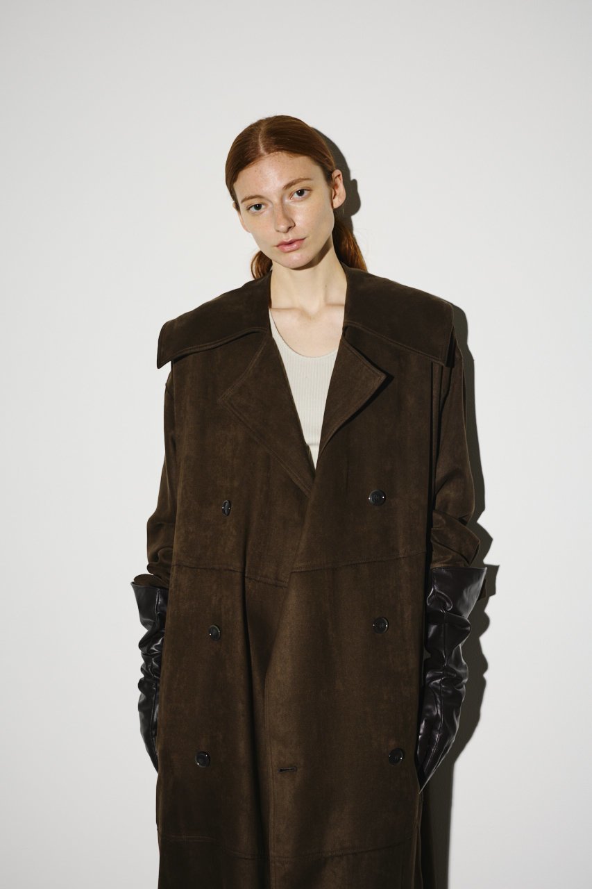 【リムアーク/RIM.ARK】のF/Suede over maxi CT/コート 人気、トレンドファッション・服の通販 founy(ファニー) 　ファッション　Fashion　レディースファッション　Fashion for Women　アウター　Coat / Outerwear Collection　コート・ロングコート・ピーコート　Long Coats, Peacoats & More　エレガント 上品　Elegant　マキシ　Maxi, Full Length　ロング　Long, Long-Length　other-2|ID: prp329100004620228 ipo3291000000035347909