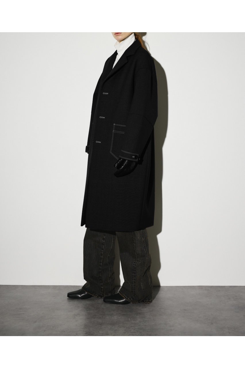 【リムアーク/RIM.ARK】の【7/25 12:00販売開始】Gabardine bonding stitch CT/コート 人気、トレンドファッション・服の通販 founy(ファニー) 　ファッション　Fashion　レディースファッション　Fashion for Women　アウター　Coat / Outerwear Collection　コート・ロングコート・ピーコート　Long Coats, Peacoats & More　ジャケット　Jacket, Outerwear　フォルム　Silhouette, Form　ボンディング　Bonding, Bonded Fabric　ミドル　Middle Length, Mid Height　モダン　Modern, Contemporary　ロング　Long, Long-Length　新作・新入荷　New Arrivals / New In　 other-1|ID: prp329100004620231 ipo3291000000033138425