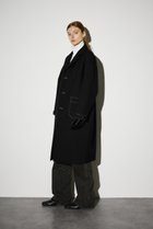 【リムアーク/RIM.ARK】のGabardine bonding stitch CT/コート ブラック|ID:prp329100004620231