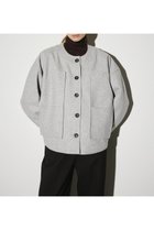 【リムアーク/RIM.ARK】の【7/25 12:00販売開始】Woollet blouson/ブルゾン ライトグレー|ID:prp329100004620233