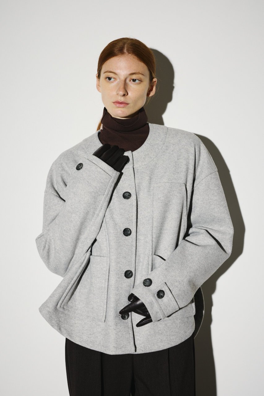 【リムアーク/RIM.ARK】のWoollet blouson/ブルゾン 人気、トレンドファッション・服の通販 founy(ファニー) 　ファッション　Fashion　レディースファッション　Fashion for Women　アウター　Coat / Outerwear Collection　レディースジャケット・軽アウター　Jackets　ブルゾンジャケット・スポーティアウター　Blouson Jackets　ジャケット　Jacket, Outerwear　バランス　Balance, Style Balance　パターン　Pattern, Design Print　ブルゾン　Blouson, Bomber Jacket　ロング　Long, Long-Length　other-8|ID: prp329100004620233 ipo3291000000035843293