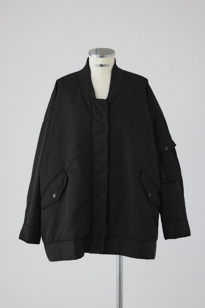 【リムアーク/RIM.ARK】のWide MA-1 BZ/ブルゾン インテリア・キッズ・メンズ・レディースファッション・服の通販 founy(ファニー) https://founy.com/ ファッション Fashion レディースファッション Fashion for Women アウター Coat / Outerwear Collection レディースジャケット・軽アウター Jackets ブルゾンジャケット・スポーティアウター Blouson Jackets MA-1ジャケット MA-1 Bomber Jackets / Flight Jackets おすすめ Recommended / Our Picks アウトドア Outdoor Clothing ジャケット Jacket, Outerwear スタイリッシュ Stylish, Fashionable フォルム Silhouette, Form ブルゾン Blouson, Bomber Jacket ワイド Wide, Wide Fit |ID: prp329100004620234 ipo3291000000033662022