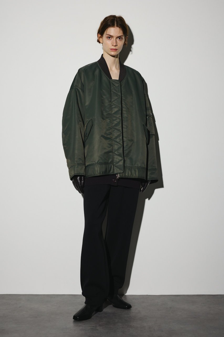 【リムアーク/RIM.ARK】のWide MA-1 BZ/ブルゾン インテリア・キッズ・メンズ・レディースファッション・服の通販 founy(ファニー) 　ファッション　Fashion　レディースファッション　Fashion for Women　アウター　Coat / Outerwear Collection　レディースジャケット・軽アウター　Jackets　ブルゾンジャケット・スポーティアウター　Blouson Jackets　MA-1ジャケット　MA-1 Bomber Jackets / Flight Jackets　おすすめ　Recommended / Our Picks　アウトドア　Outdoor Clothing　ジャケット　Jacket, Outerwear　スタイリッシュ　Stylish, Fashionable　フォルム　Silhouette, Form　ブルゾン　Blouson, Bomber Jacket　ワイド　Wide, Wide Fit　カーキ|ID: prp329100004620234 ipo3291000000033662025
