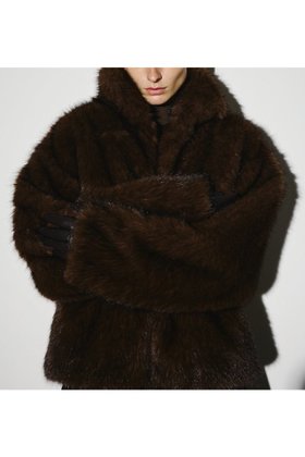 【リムアーク/RIM.ARK】の【7/25 12:00販売開始】High collar faux fur jacket/ジャケット 人気、トレンドファッション・服の通販 founy(ファニー) ファッション Fashion レディースファッション Fashion for Women アウター Coat / Outerwear Collection レディースジャケット・軽アウター Jackets シンプル Simple, Minimal ジャケット Jacket, Outerwear バランス Balance, Style Balance フェイクファー Faux Fur, Imitation Fur 新作・新入荷 New Arrivals / New In A/W・秋冬 Autumn/Winter |ID:prp329100004620237